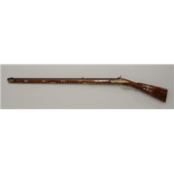 High quality reproduction percussion full  stock rifle marked A.W. Lenhart, .50 cal.,  36” octagon b