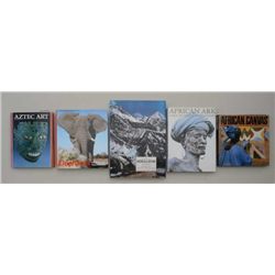 Lot of approx. 18 mostly hardback reference  books on art, wildlife and the faraway lands  including