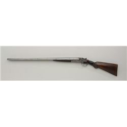 L.C. Smith by Hunter Arms Co. SxS shotgun, 12  gauge, 30” barrels, checkered wood stocks,  #327331. 