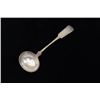 Image 1 : Lot of antique serving utensils including, a  hallmarked ladle marked John A. Cole with  initials R.
