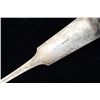 Image 3 : Lot of antique serving utensils including, a  hallmarked ladle marked John A. Cole with  initials R.