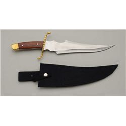 Massive Frost Cutlery New Millennium Bowie  knife, approx. 17” overall with a 11-1/2”  blade in like