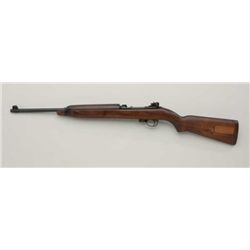 U.S. M1 semi-auto carbine by Saginaw S.G.,  .30 cal., 18” barrel marked Saginaw Div  General Motors,