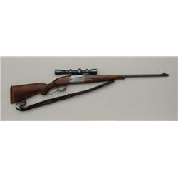Savage Model 99 in .300 savage cal. Mounted  with scope Serial #549266.Good to very good  condition.