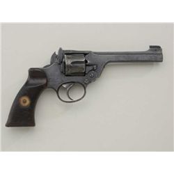 Enfield No. 2 MK I* DA only revolver, hammer  spur bobbed, .38 cal., 5” barrel, mat black  finish, g