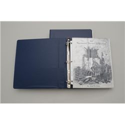 Lot of 12 three-ring binders of gun reference  materials from the late Frank Singer’s  personal rese