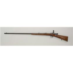 Early Japanese Murata bolt action rifle,  approx. .50 cal., 32” round barrel, Japanese  characters o
