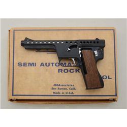 Gyro Jet MK II Model C pistol, 12 mm, #194 in  like new condition in factory cardboard box;  very de