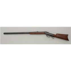 Heavy barreled Marlin Ballard single shot  rifle, .45 cal., 30” octagon barrel, wood  stocks, #25452