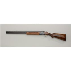 Belgian-made Browning Lightning O/U shotgun,  12 gauge, 2-3/4” shells, 28” ventilated rib  barrels, 