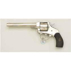 Large frame DA revolver marked “AMERICAN BULL  DOG” on the top barrel flat; manufactured by  Iver-Jo