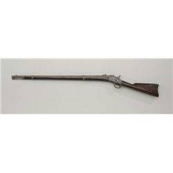 Remington Rolling Block rifle, U.S. Navy  anchor marked on left side of receiver and  “P” proofed an