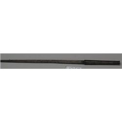 Old forged sword blade with gun barrel  attached possibly Southeast Asian 18th -19th  century.  The 