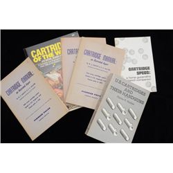 Lot of approx. 19 reference books and  pamphlets on collector cartridges and  ammunition including t