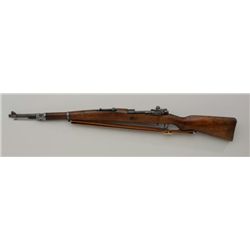 Mauser Model 1898 bolt action rifle, Kingdom  of Yugoslavia Model 1924, manufactured at the  Krajara