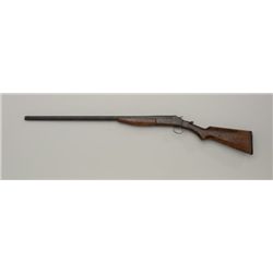 Springfield Arms Co. single shot shotgun, 12  gauge, 29-1/4” barrel, blue and case hardened  finish,