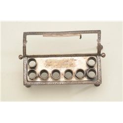 A pen holder inscribed P.W. Frank & Bro to  their friend Jonas Heller Jan 1 1866. Est.  $35-$70.