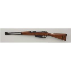 Italian Carcano bolt action carbine with  folding bayonet, 7.92mm cal., #7064 in  overall good uncle