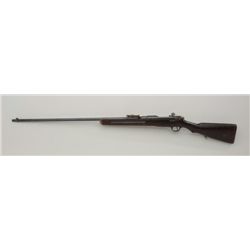 Japanese Arisaka Type 30 hook safety bolt  action rifle, 6.5mm cal., #235181,  sporterized stock, ov