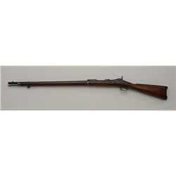 Springfield model 1884 trapdoor rifle in  45-70 caliber serial #480656. The rifle  remains in origin