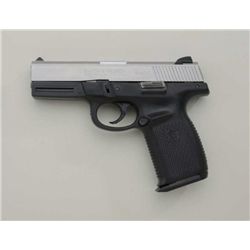 Smith & Wesson model SW40VE  DA semi-auto  pistol, .40 S&W cal., 4” barrel, stainless  barrel and sl