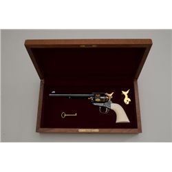 Colt single action Army revolver  third-generation, .45 long colt caliber, 7 ½  inch barrel. Custom 