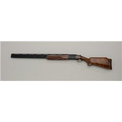 Cased Italian-made Beretta Model S 682X Trap  shotgun, two barrel set, one O/U, one single,  12 gaug