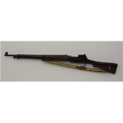 Winchester P-14 bolt action military rifle,  .303 British cal., #W196157, black finish,  wood stock,