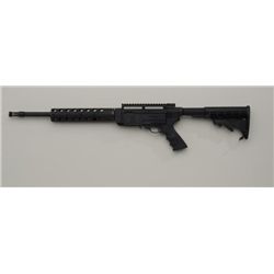 Ruger Model SR-22 semi-auto rifle, .22LR  cal., 18” barrel, mat black finish, scope  rail on receive