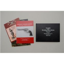 Large lot of approx. 24 auction catalogs from  different auction houses; a wealth of sales  informat