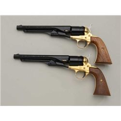 Colt Civil War Centennial cased pair of  diminutive single shot 1860 Army revolvers,  .22 short cal.