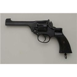 ENFIELD MK-4-V4390  38 DA REVOLVER WITH  BROADHEAD AND WHAT APPEARS TO BE AUSTRAILIAN  PROOFS.  VERY