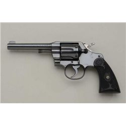 Colt Army Special DA revolver, .32-20 cal.,  5” barrel, expertly re-blued finish,  checkered hard ru