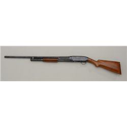 Winchester Model 12 takedown, #105805, 16  Ga., 26" barrel, blued finish with walnut  stock and butt