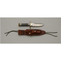 Randall knife (Orlando, FL) with Randall  leather sheath and sharpening stone in like  new condition