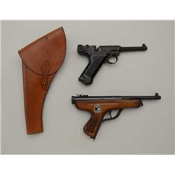 Lot of 2 air pistols: one Falke model 33,  4.5mm tip up in very good condition, in  working order; a