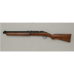 Sheridan Blue Streak 5mm pellet gun in  overall good condition, does not seem to  charge.  Est. $25-