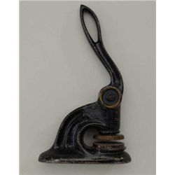 NOTARY STAMPS A.S. CARTER MAKER – DENVER,  COLORADO WITH NOTARY SEAL INTACT – DENVER,  COUNTY.  EST.