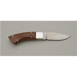 Custom skinning knife by Olson, heavy duty,  approx. 9” overall with a 4” blade in  excellent condit