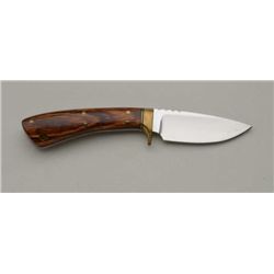 W.C. Johnson custom knife, approx. approx. 7”  overall with a 3” blade in overall fine  condition sh