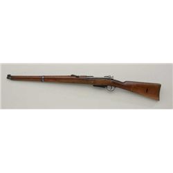 Steyr straight pull rifle, 7.92mm cal., #2499  in overall fair to good condition with a  good bore, 