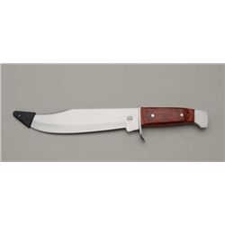 Chipaway Cutlery Oregon Trail Combo two knife  set with combination sheath to hold both  knives all 