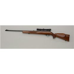 EARLY MADE IN ITALY WEATHERBY #15576 MK22-22  CAL SEMI-AUTO RIFLE WITH BROWNING 4X SCOPE ON  FACTORY