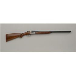 Spanish made SxS Zephyr Model shotgun for  Stoeger Arms, 12 gauge, 24-3/4” barrels, blue  finish, en