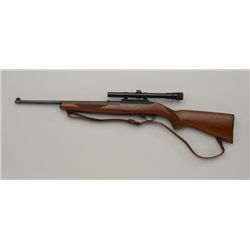 Ruger Model 10/22 semi-auto carbine, .22LR  cal., 18-1/2” barrel, blue finish, wood  stock, #111-815