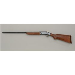 Buffalo single shot top break shotgun, 20  gauge, blue finish, wood stocks, #NVSN in  overall very g