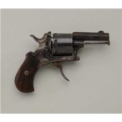 3.65 CENTERPINE D.A. REVOLVER CIRCA 1870-80’S  WITH EARLY CART. ERA GERMAN PROOFS.  2-1/8”  OCT BBL,