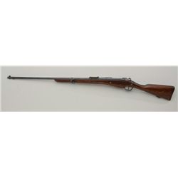 Remington Berthier bolt action rifle, Model  1907/15, 8mm cal., #NVSN in overall good  condition sho