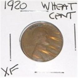 1920 WHEAT PENNY *RARE EXTRA FINE GRADE*!! PENNY CAME OUT OF SAFE!!