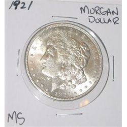 1921 MORGAN SILVER DOLLAR *RARE MINT STATE MS HIGH GRADE*!! SILVER DOLLAR CAME OUT OF SAFE!!